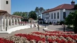 flowers on Montclair campus